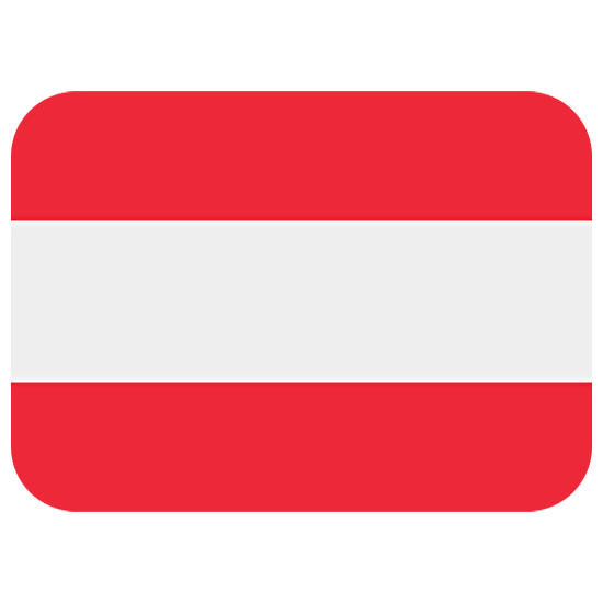 🇦🇹 Emoji Flagge: Österreich Twitter Twemoji 15.0.