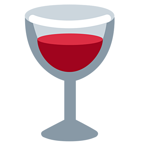 Emoji 🍷 Bicchiere Di Vino su Twitter Twemoji 15.0.