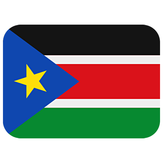 🇸🇸 Emoji Flagge: Südsudan Twitter Twemoji 15.0.