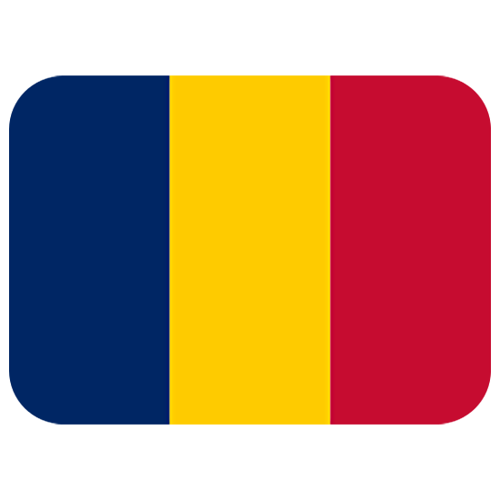 🇹🇩 Emoji Flagge: Tschad Twitter Twemoji 15.0.