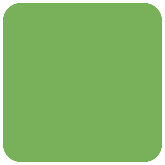 🟩 Emoji grünes Viereck Twitter Twemoji 15.0.