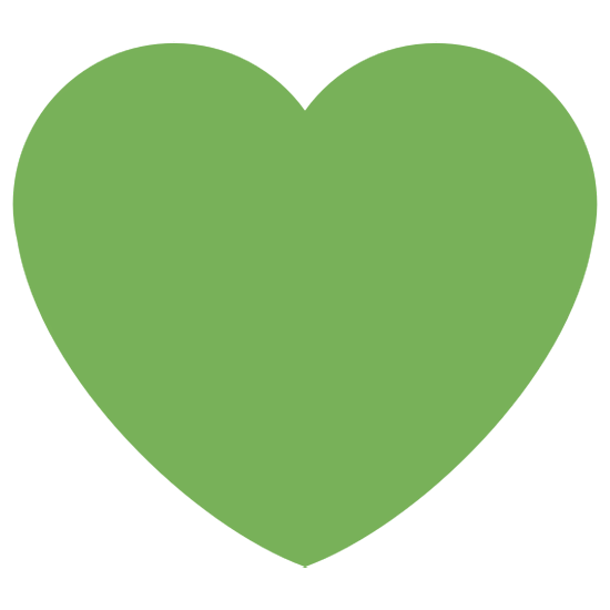 💚 Emoji Coração Verde na Twitter Twemoji 15.0.