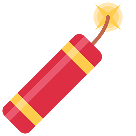 🧨 Emoji Feuerwerkskörper Twitter Twemoji 15.0.