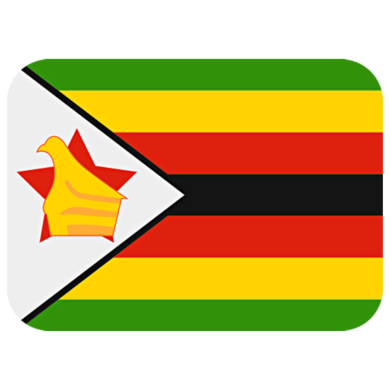 🇿🇼 Emoji Bandera: Zimbabue en Twitter Twemoji 15.0.