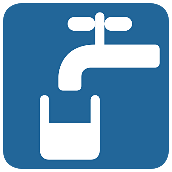 🚰 Emoji Agua Potable en Twitter Twemoji 15.0.