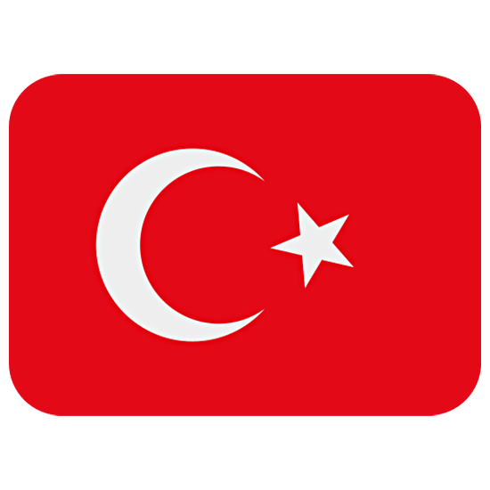 🇹🇷 Emoji Bandera: Turquía en Twitter Twemoji 15.0.