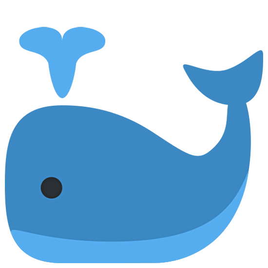 Émoji 🐳 Baleine Soufflant Par Son évent sur Twitter Twemoji 15.0.