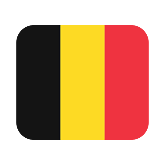 🇧🇪 Emoji Flagge: Belgien Twitter Twemoji 15.0.