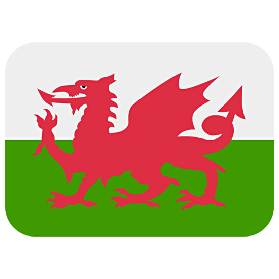 🏴󠁧󠁢󠁷󠁬󠁳󠁿 Emoji Bandera: Gales en Twitter Twemoji 15.0.