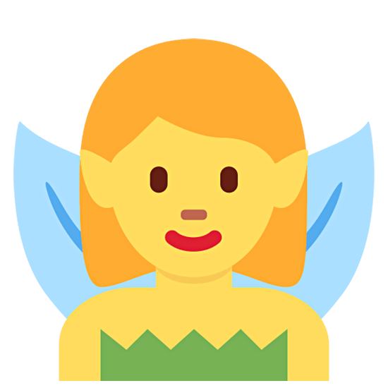🧚‍♀️ Emoji Fee Twitter Twemoji 15.0.