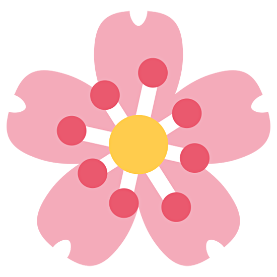 Émoji 🌸 Fleur De Cerisier sur Twitter Twemoji 15.0.