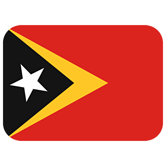 🇹🇱 Emoji Bandera: Timor-Leste en Twitter Twemoji 15.0.