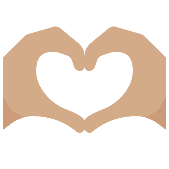 🫶🏽 Emoji Herz Hände: mittlere Hautfarbe Twitter Twemoji 15.0.