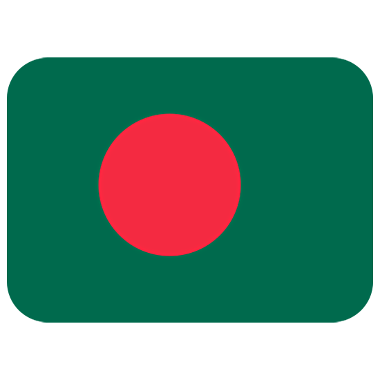 Émoji 🇧🇩 Drapeau : Bangladesh sur Twitter Twemoji 15.0.