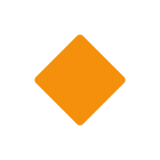 Emoji 🔸 Rombo Arancione Piccolo su Twitter Twemoji 15.0.