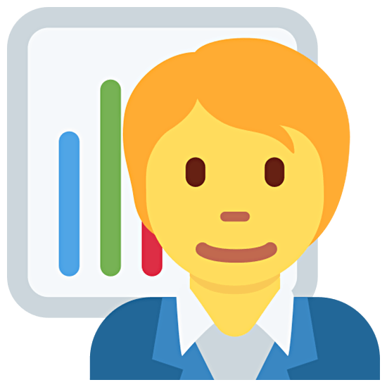 Emoji 🧑‍💼 Persona Che Fa Un Lavoro D’ufficio su Twitter Twemoji 15.0.