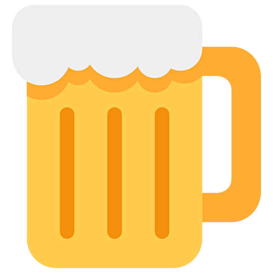 🍺 Emoji Cerveja na Twitter Twemoji 15.0.