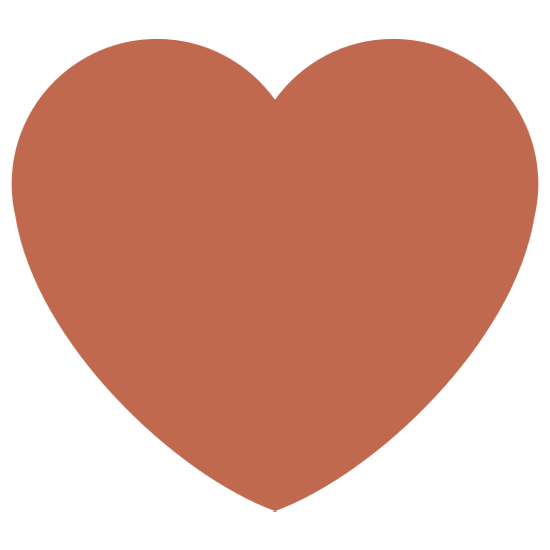 🤎 Emoji Corazón Marrón en Twitter Twemoji 15.0.