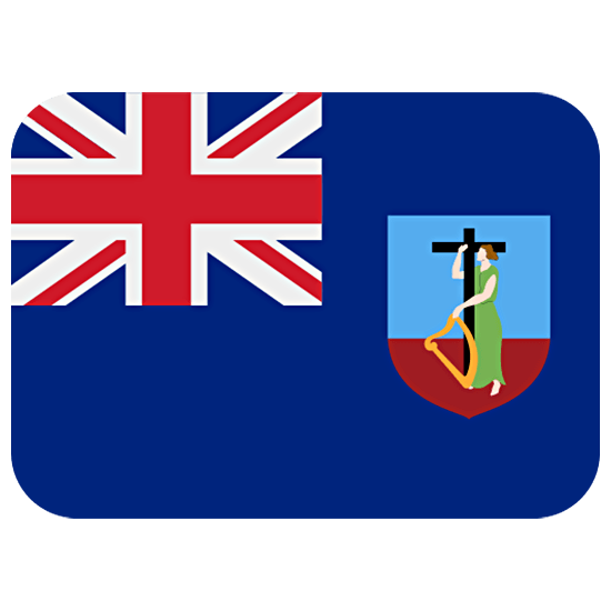 🇲🇸 Emoji Bandera: Montserrat en Twitter Twemoji 15.0.