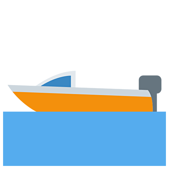 🛥️ Emoji Motorboot Twitter Twemoji 15.0.