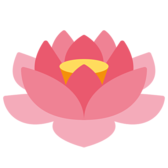 🪷 Emoji Lotus Twitter Twemoji 15.0.