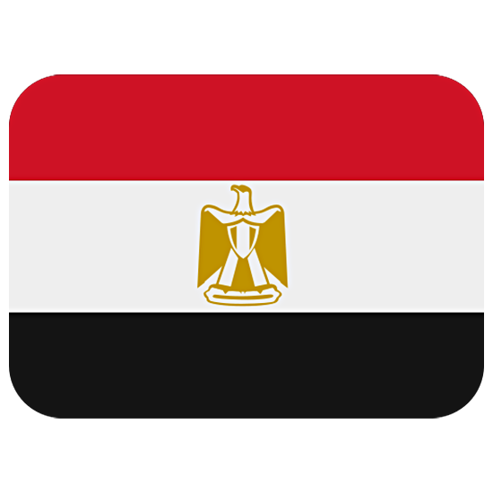 🇪🇬 Emoji Bandera: Egipto en Twitter Twemoji 15.0.