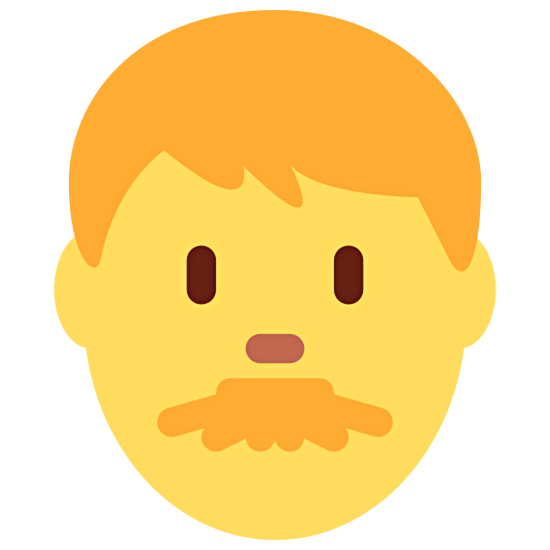 👨 Emoji Homem na Twitter Twemoji 15.0.