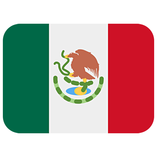 🇲🇽 Emoji Flagge: Mexiko Twitter Twemoji 15.0.