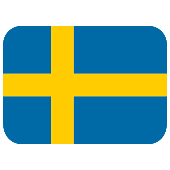 🇸🇪 Emoji Bandeira: Suécia na Twitter Twemoji 15.0.