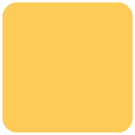 🟨 Emoji Quadrado Amarelo na Twitter Twemoji 15.0.
