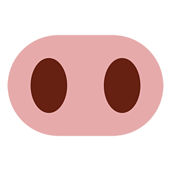 Emoji 🐽 Naso Da Maiale su Twitter Twemoji 15.0.