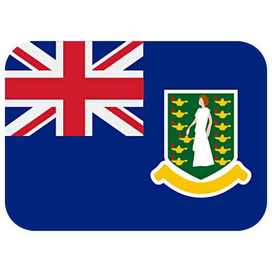 🇻🇬 Emoji Flagge: Britische Jungferninseln Twitter Twemoji 15.0.