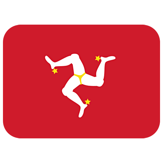 🇮🇲 Emoji Flagge: Isle of Man Twitter Twemoji 15.0.