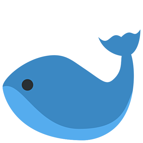 Emoji 🐋 Balena su Twitter Twemoji 15.0.