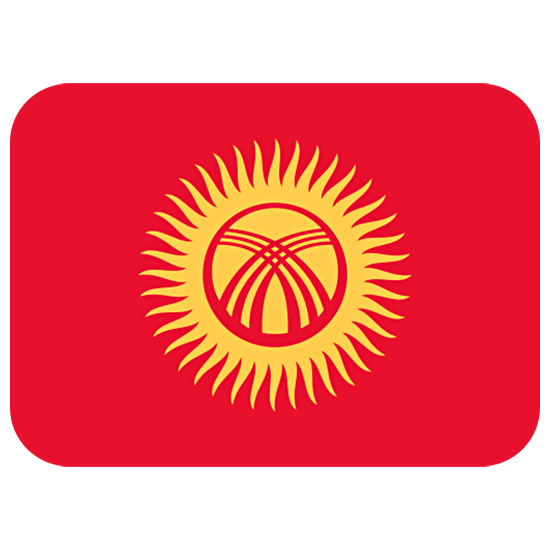 🇰🇬 Emoji Bandeira: Quirguistão na Twitter Twemoji 15.0.