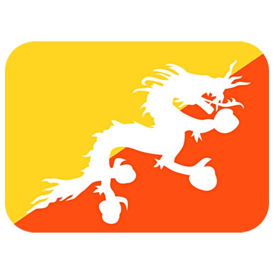 Emoji 🇧🇹 Bandiera: Bhutan su Twitter Twemoji 15.0.