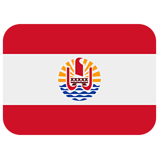 🇵🇫 Emoji Bandera: Polinesia Francesa en Twitter Twemoji 15.0.