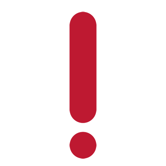 Emoji ❗ Punto Esclamativo Rosso su Twitter Twemoji 15.0.