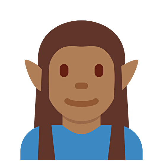🧝🏾‍♂️ Emoji Elf: mitteldunkle Hautfarbe Twitter Twemoji 15.0.