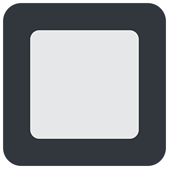 Emoji 🔲 Tasto Quadrato Bianco Con Bordo Nero su Twitter Twemoji 15.0.