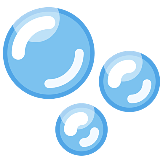 🫧 Emoji Burbujas en Twitter Twemoji 15.0.