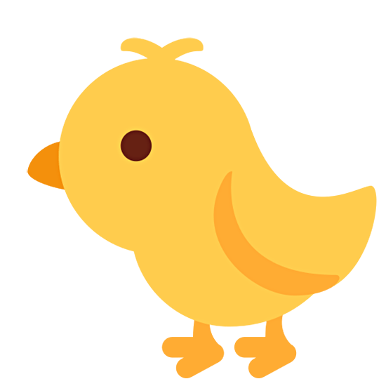 Emoji 🐤 Pulcino su Twitter Twemoji 15.0.
