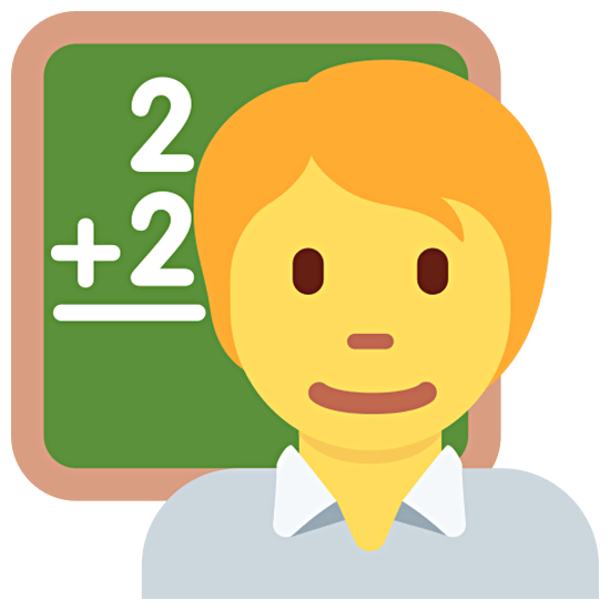 🧑‍🏫 Emoji Professora Na Escola na Twitter Twemoji 15.0.