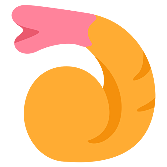 🍤 Emoji Camarão Frito na Twitter Twemoji 15.0.