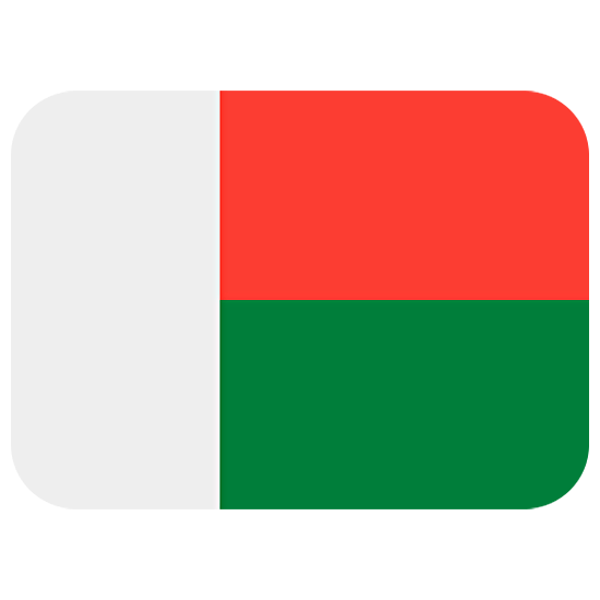 🇲🇬 Emoji Bandeira: Madagascar na Twitter Twemoji 15.0.