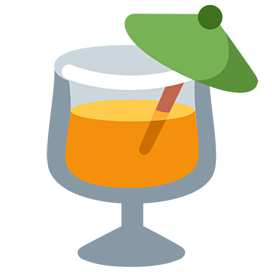 🍹 Emoji Cocktail Twitter Twemoji 15.0.