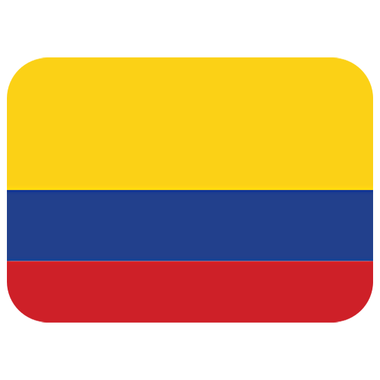 🇨🇴 Emoji Bandeira: Colômbia na Twitter Twemoji 15.0.