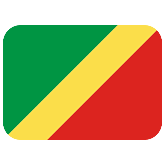🇨🇬 Emoji Flagge: Kongo-Brazzaville Twitter Twemoji 15.0.