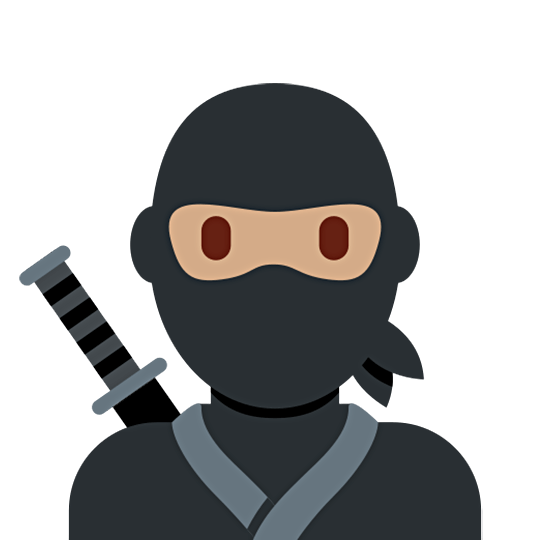 🥷🏽 Emoji Ninja: Pele Morena na Twitter Twemoji 15.0.