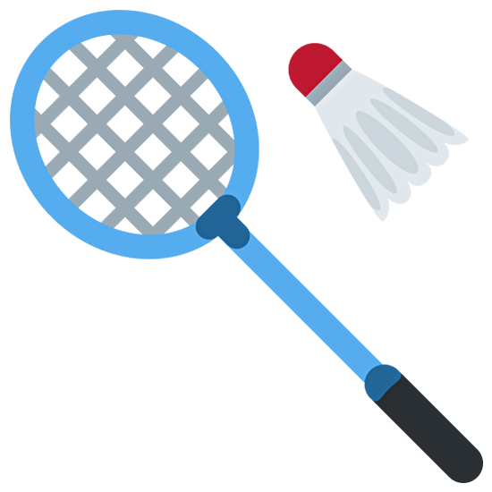 🏸 Emoji Badminton na Twitter Twemoji 15.0.